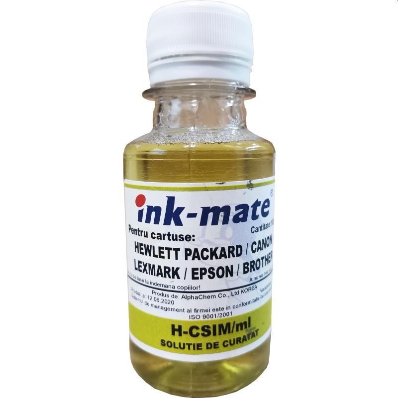 Solutie de curatat cu nivel ridicat de actionare pentru cap printare, cartuse, duze imprimante 1000 ml - imagine 3